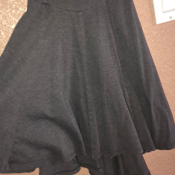 Gray skater dress - Picture 2 of 3